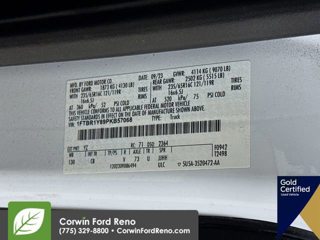 Certified 2023 Ford Transit 250 Low Roof w/ Exterior Upgrade Package image 30