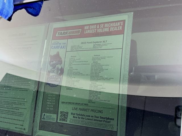 Certified 2023 Ford Explorer XLT w/ Equipment Group 202A image 15