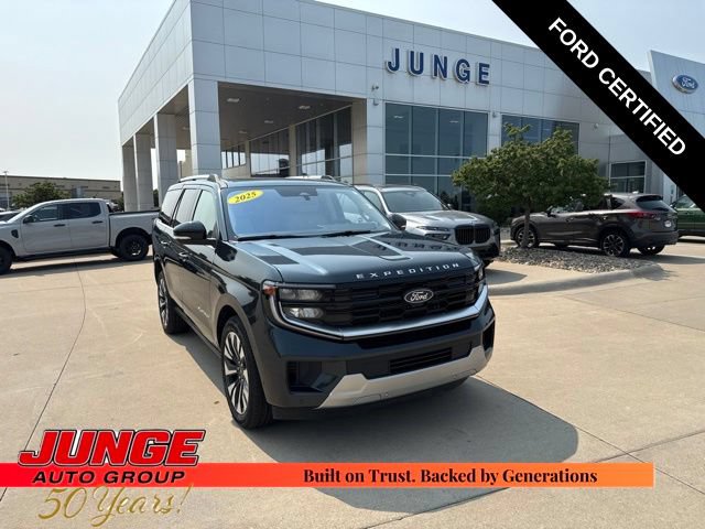 Certified 2025 Ford Expedition Platinum w/ Driver's Package