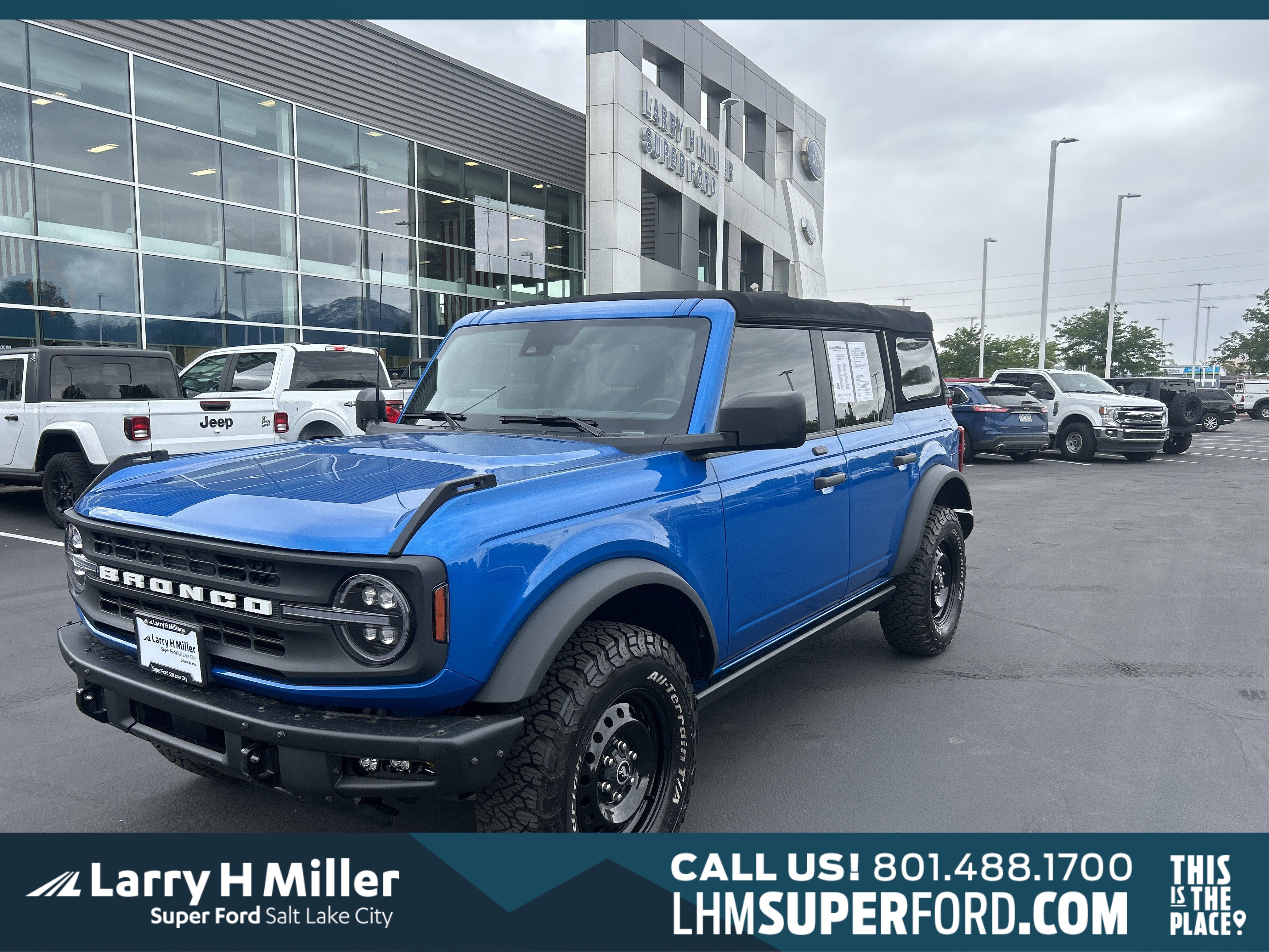 Certified 2021 Ford Bronco Black Diamond AWD/4WD image 1