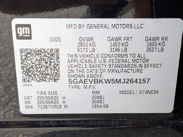 Used 2021 Buick Enclave Premium w/ Surround and Sites Package image 24