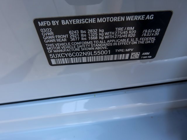 Used 2022 BMW X6 xDrive40i w/ Executive Package AWD/4WD image 32