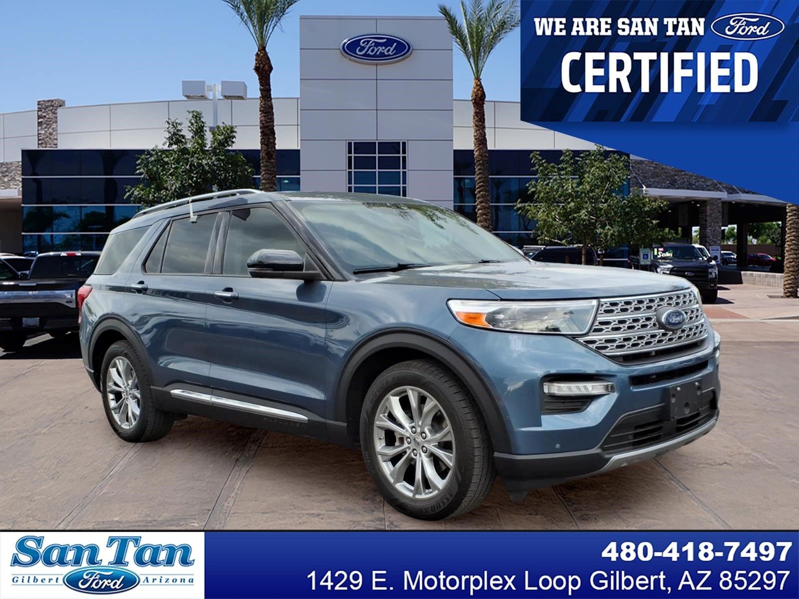 Certified 2020 Ford Explorer Limited