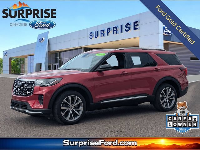Certified 2025 Ford Explorer Platinum w/ Ultimate Package