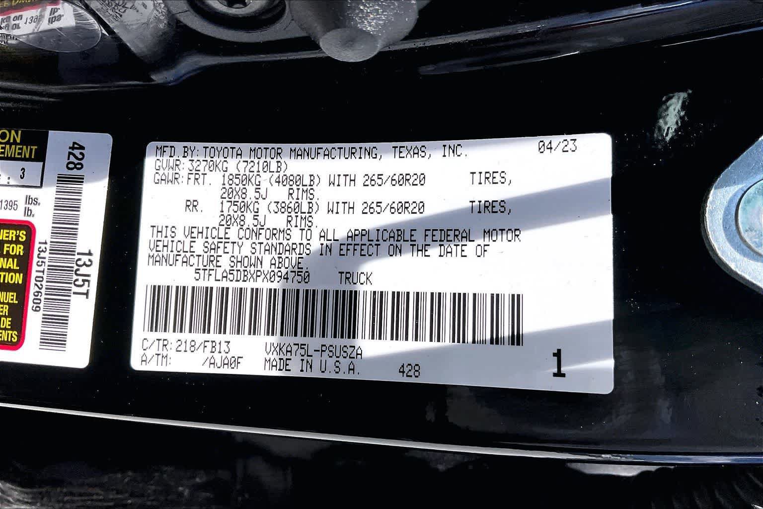 Used 2023 Toyota Tundra SR5 AWD/4WD image 20