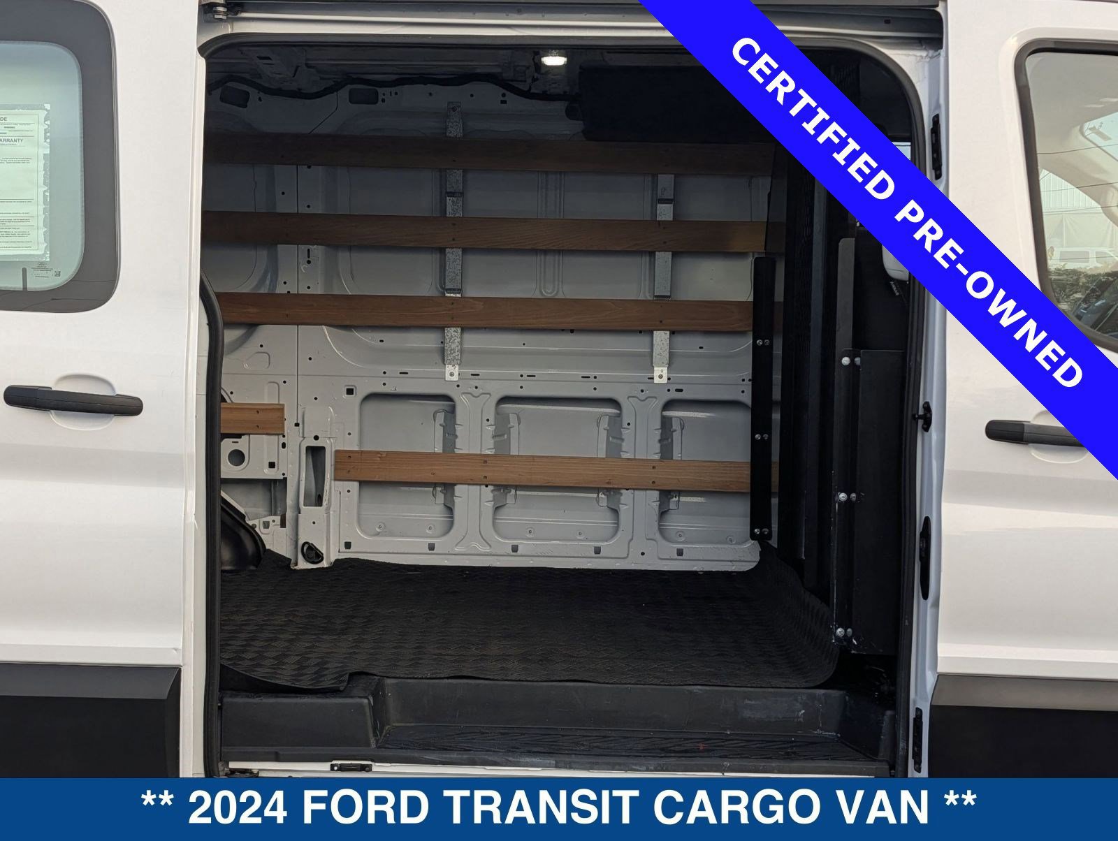 Certified 2024 Ford Transit 250 Low Roof w/ Exterior Upgrade Package image 16