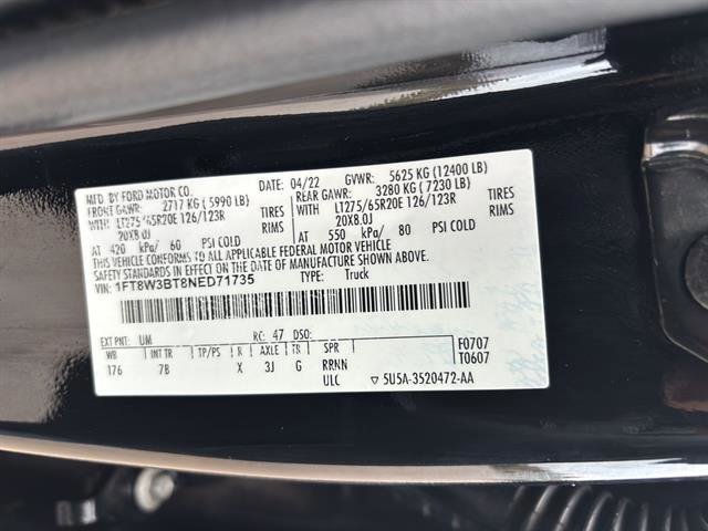 Certified 2022 Ford F350 Platinum image 21