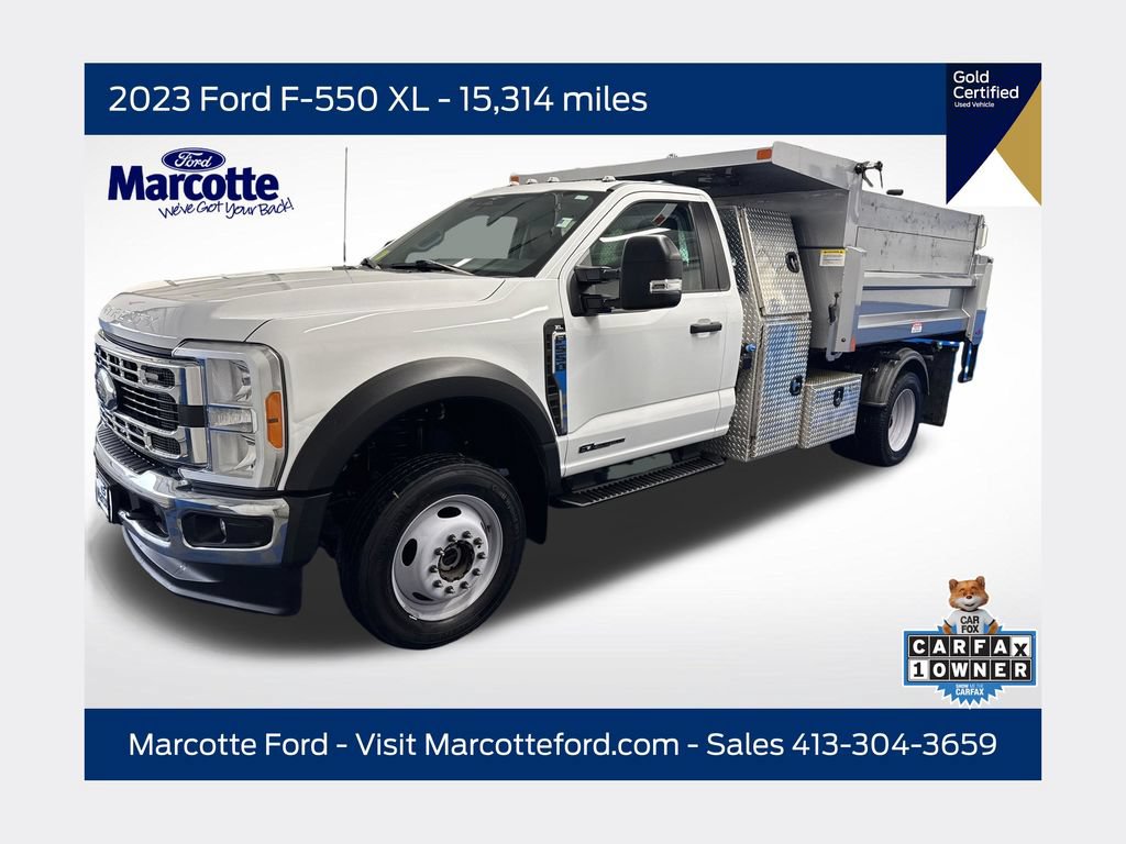 Certified 2023 Ford F550 4x4 Regular Cab Super Duty image 1