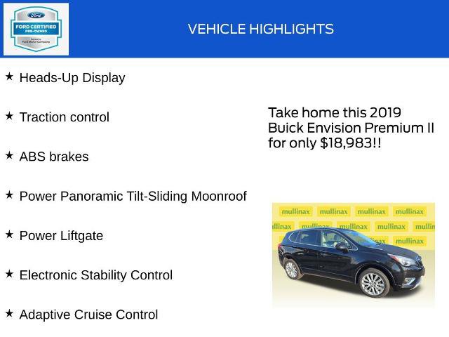 Used 2019 Buick Envision Premium w/ Driver Confidence Package AWD/4WD image 19