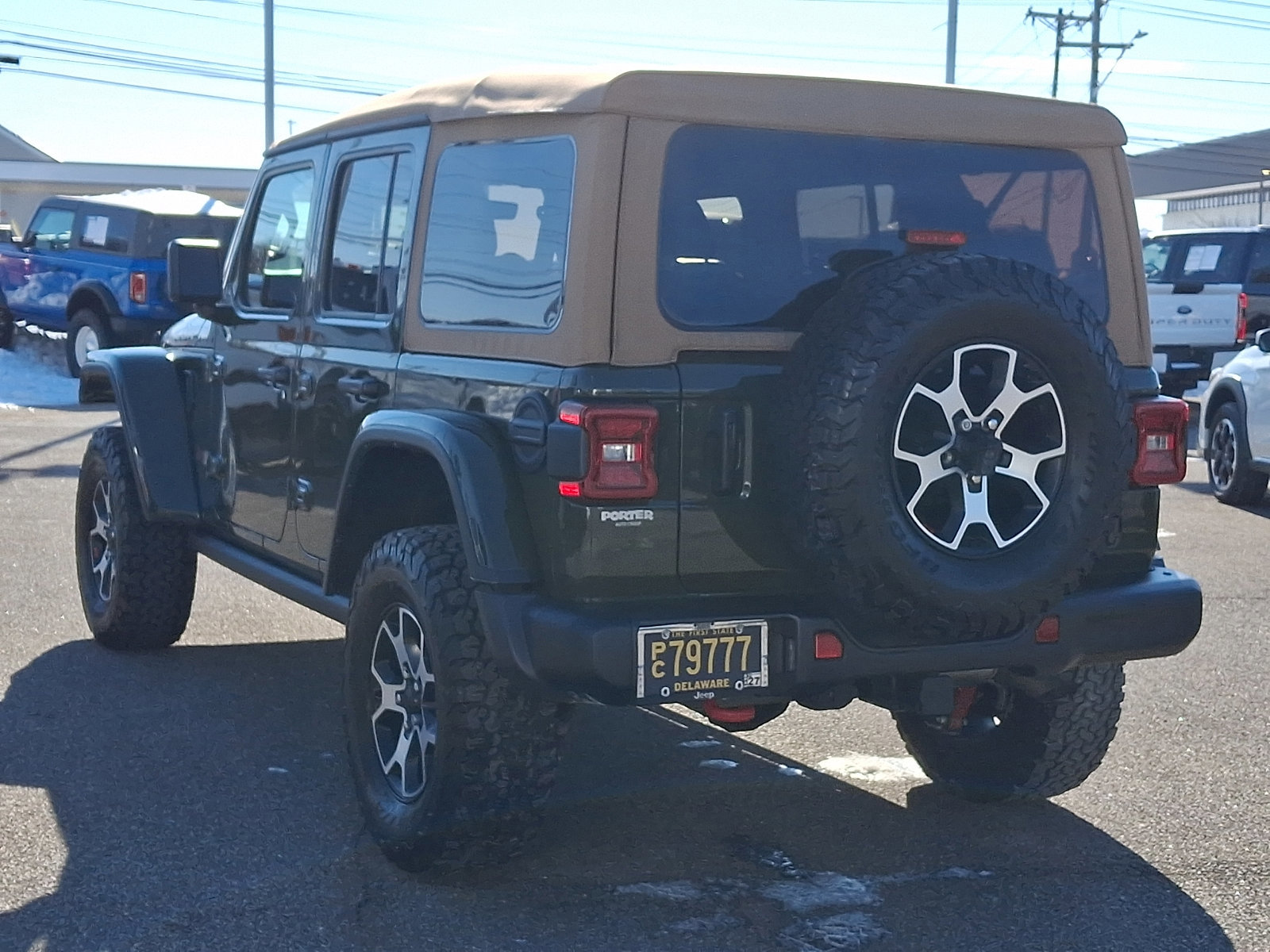 Used 2022 Jeep Wrangler Unlimited Rubicon w/ Steel Bumper Group image 5