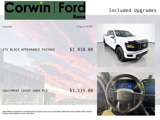 Certified 2025 Ford F150 STX w/ STX Black Appearance Package AWD/4WD image 3