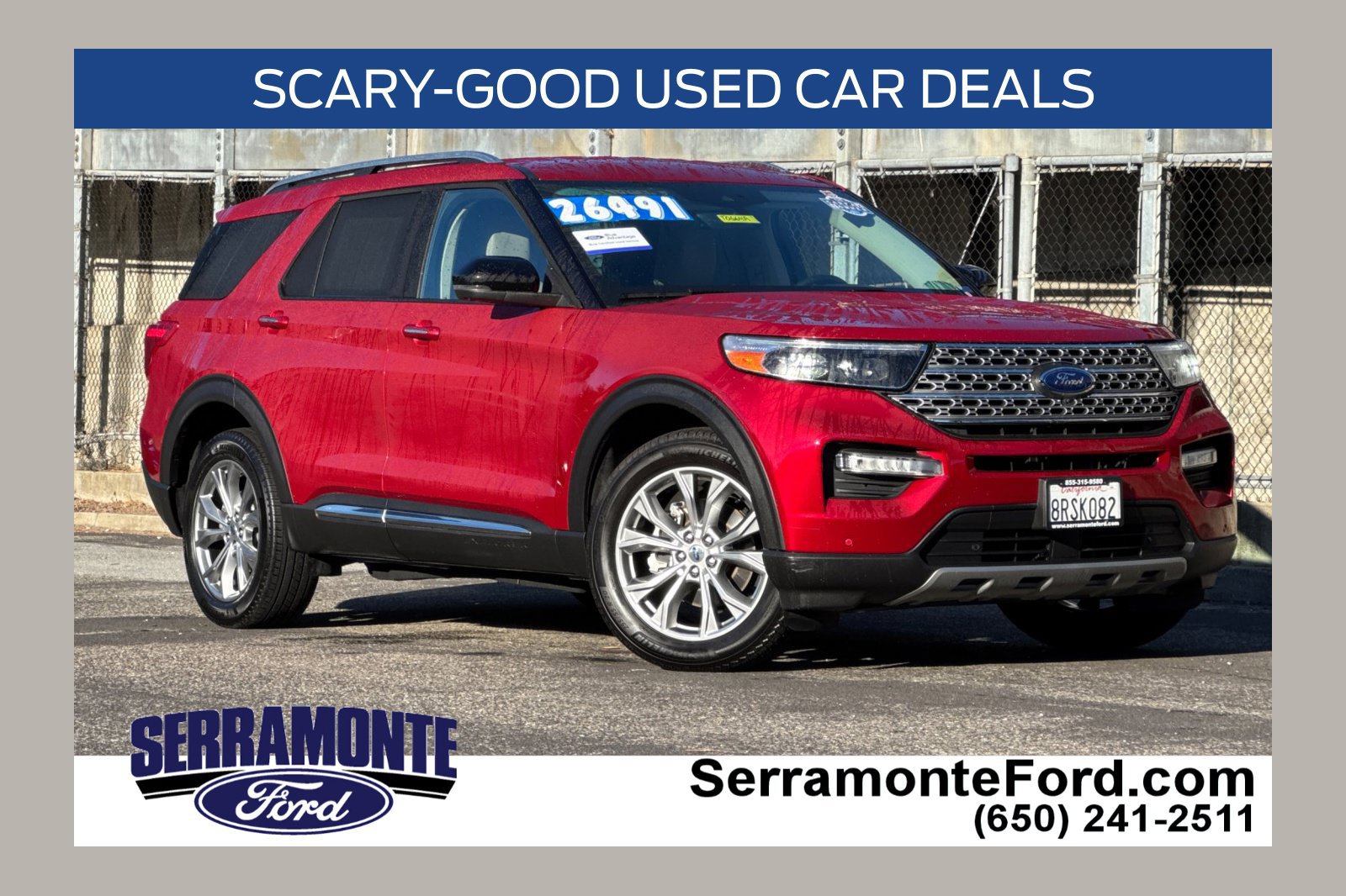 Certified 2020 Ford Explorer Limited