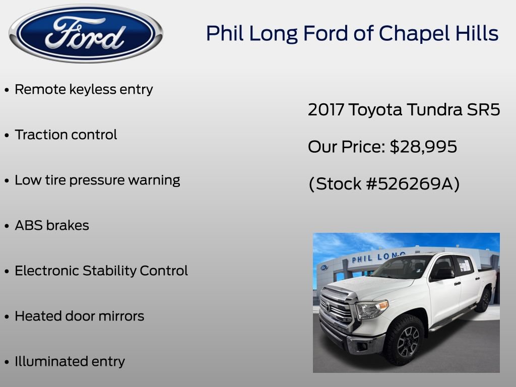 Used 2017 Toyota Tundra SR5 AWD/4WD image 31