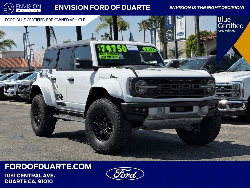 Certified 2023 Ford Bronco Raptor AWD/4WD image 1