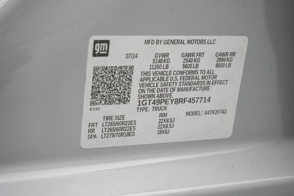 Used 2024 GMC Sierra 2500 AT4 w/ AT4 Preferred Package AWD/4WD image 28