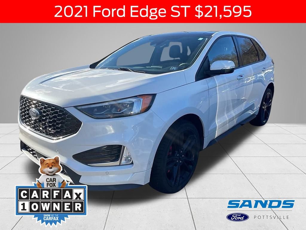 Certified 2021 Ford Edge ST w/ Equipment Group 401A image 1