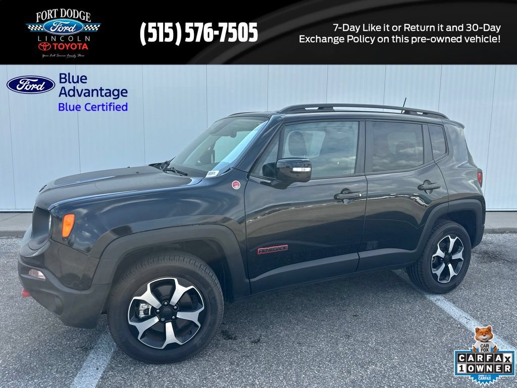 Used 2022 Jeep Renegade Trailhawk AWD/4WD image 1