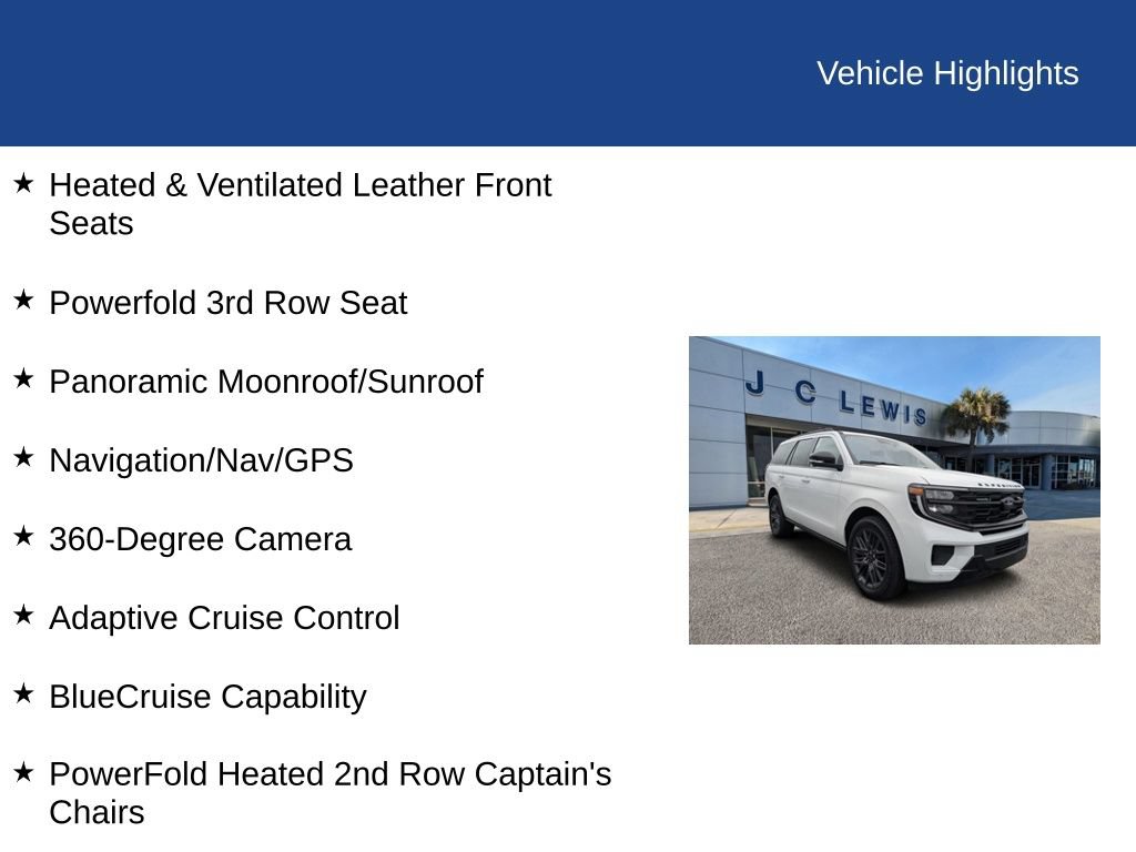 Certified 2025 Ford Expedition Platinum w/ Stealth Performance Package AWD/4WD image 34