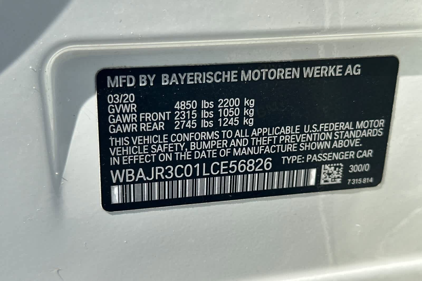 Used 2020 BMW 530i 530i w/ Convenience Package image 31