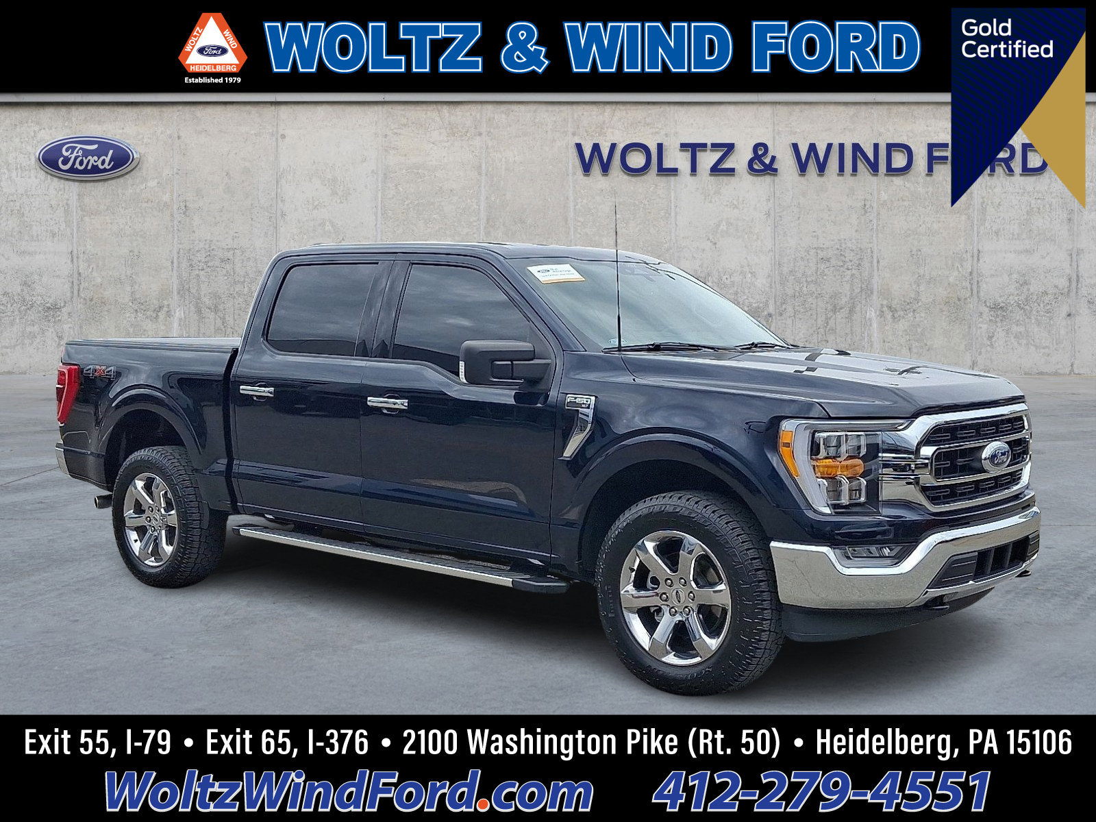 Certified 2022 Ford F150 XLT w/ Equipment Group 302A High