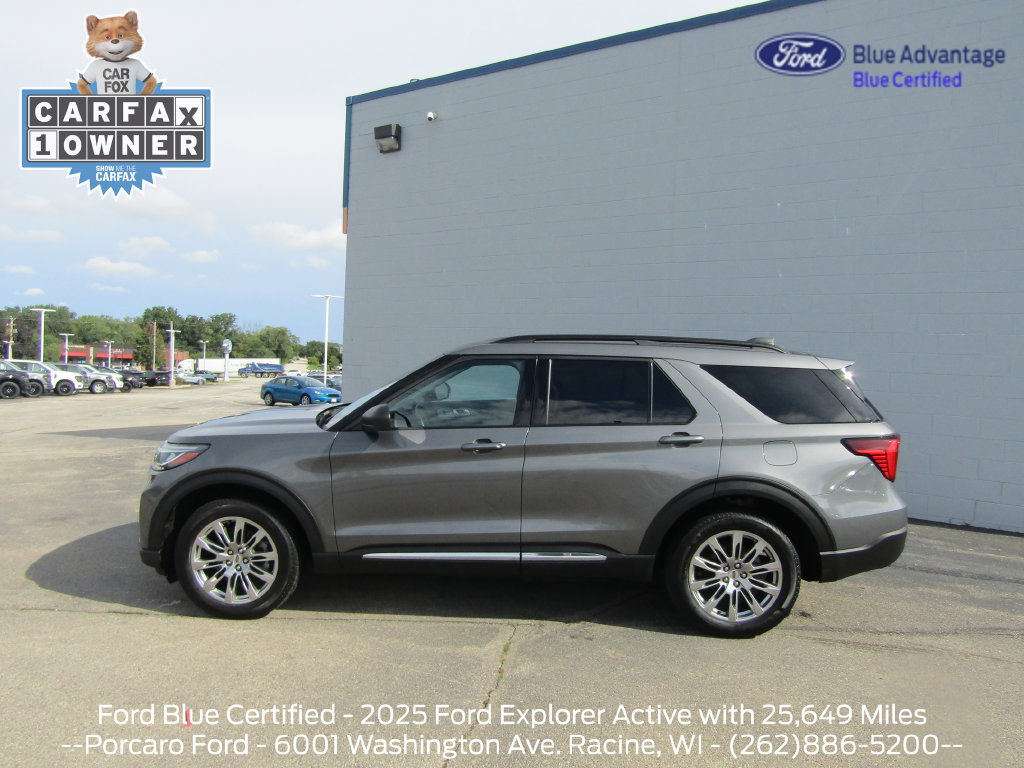 Certified 2025 Ford Explorer Active w/ Active Comfort Package AWD/4WD image 2