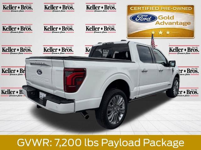Certified 2024 Ford F150 Platinum w/ Equipment Group 703A Plus AWD/4WD image 8