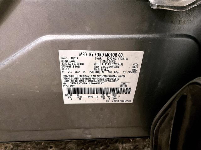 Certified 2020 Ford Edge SE FWD image 32