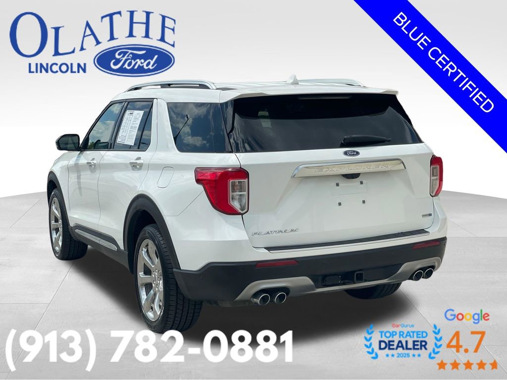 Certified 2020 Ford Explorer Platinum w/ Premium Technology Package AWD/4WD image 4