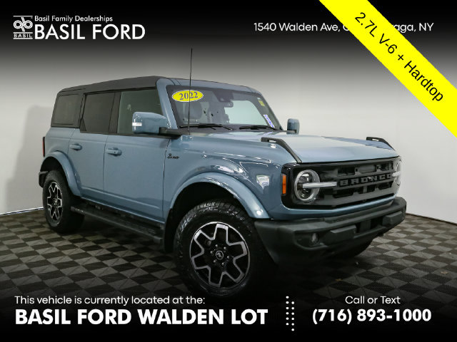 Certified 2022 Ford Bronco Outer Banks