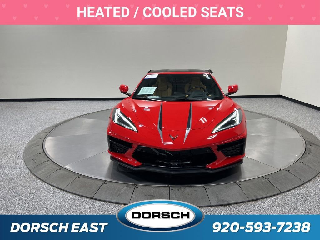 Used 2021 Chevrolet Corvette Stingray w/ Engine Appearance Package image 8
