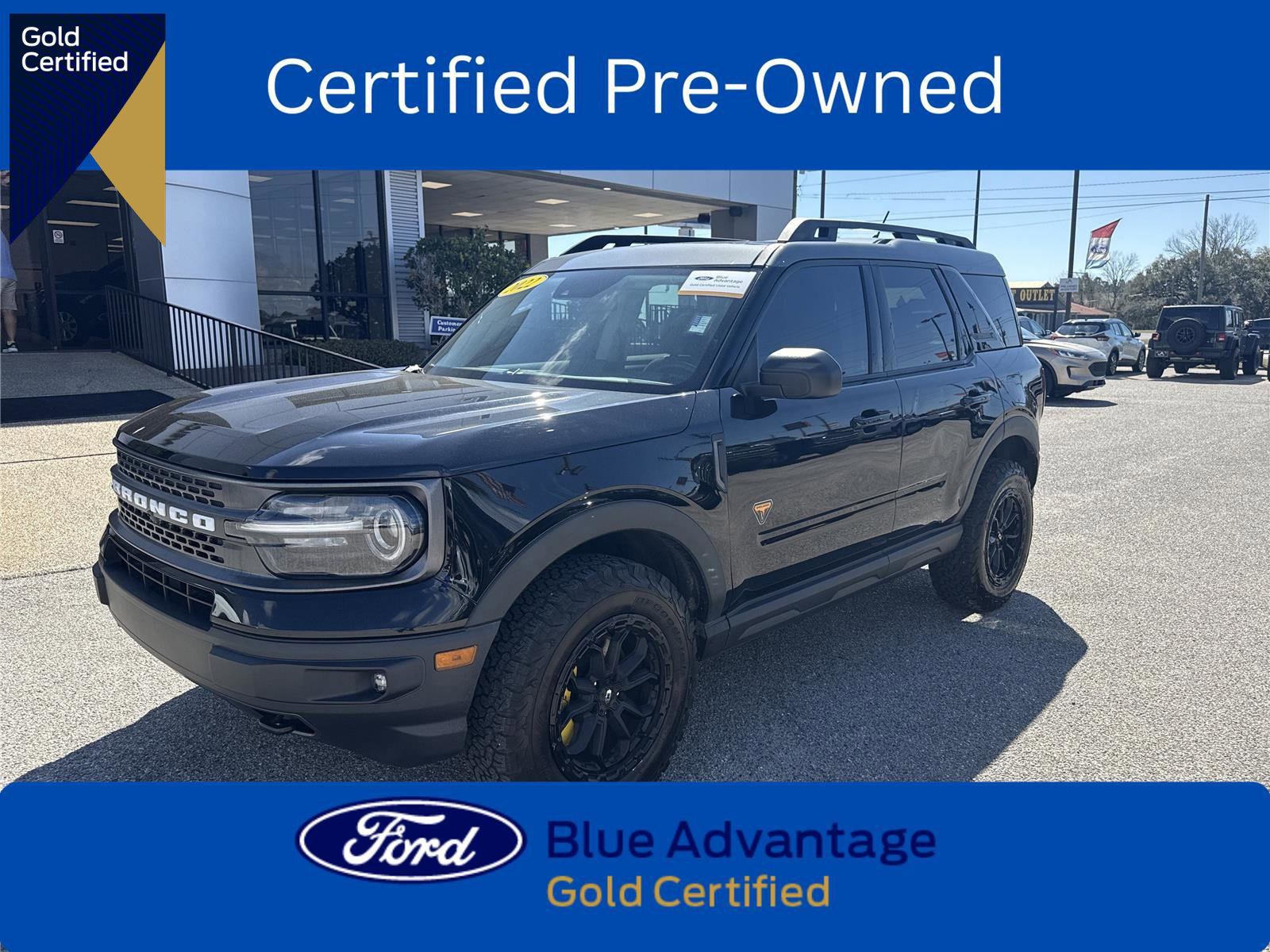 Certified 2022 Ford Bronco Sport Badlands w/ Premium Package