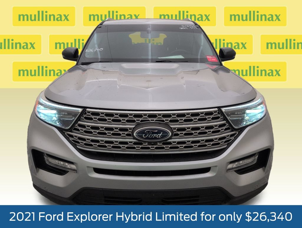 Certified 2021 Ford Explorer Limited w/ Hybrid Equipment Group 310A RWD image 14