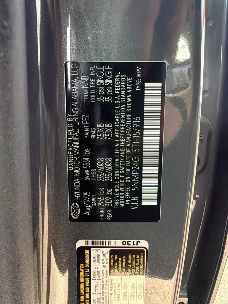 Used 2026 Hyundai Santa Fe SEL FWD image 56