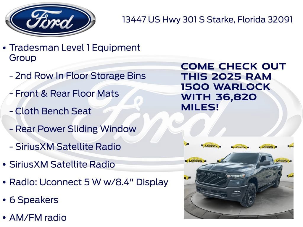 Used 2025 RAM 1500 Warlock AWD/4WD image 27