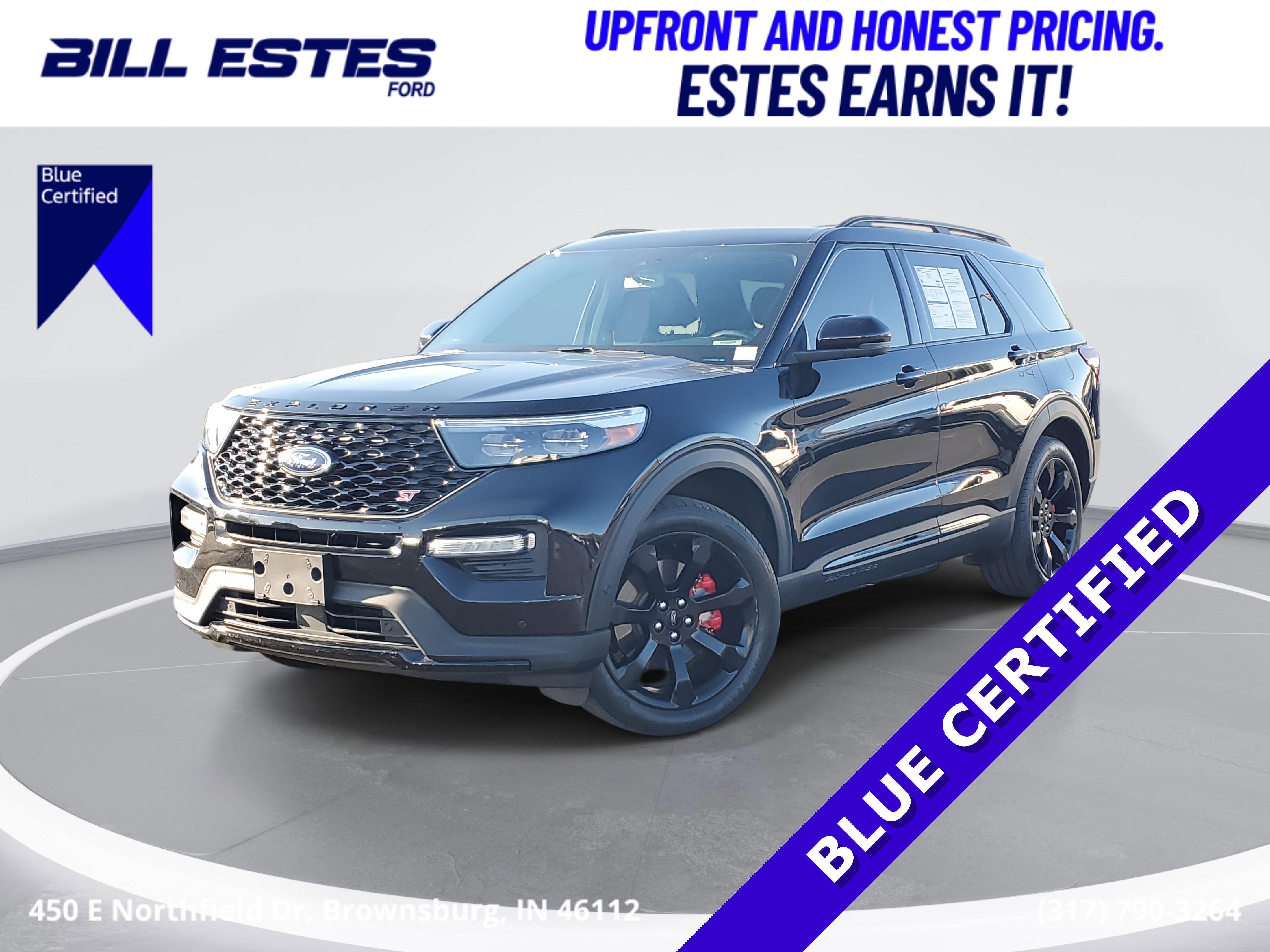 Certified 2021 Ford Explorer ST w/ Equipment Group 401A