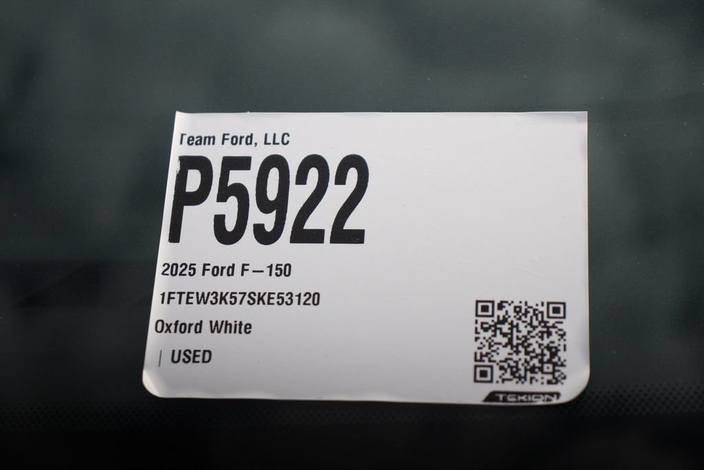 Certified 2025 Ford F150 XLT w/ Equipment Group 301A Standard RWD image 30