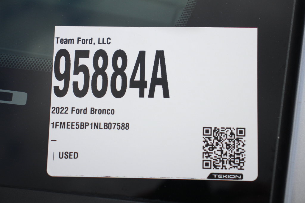 Certified 2022 Ford Bronco Big Bend AWD/4WD image 30