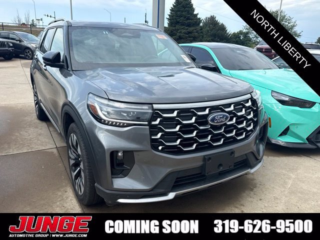 Certified 2025 Ford Explorer Platinum w/ LUX Leather Package AWD/4WD image 2