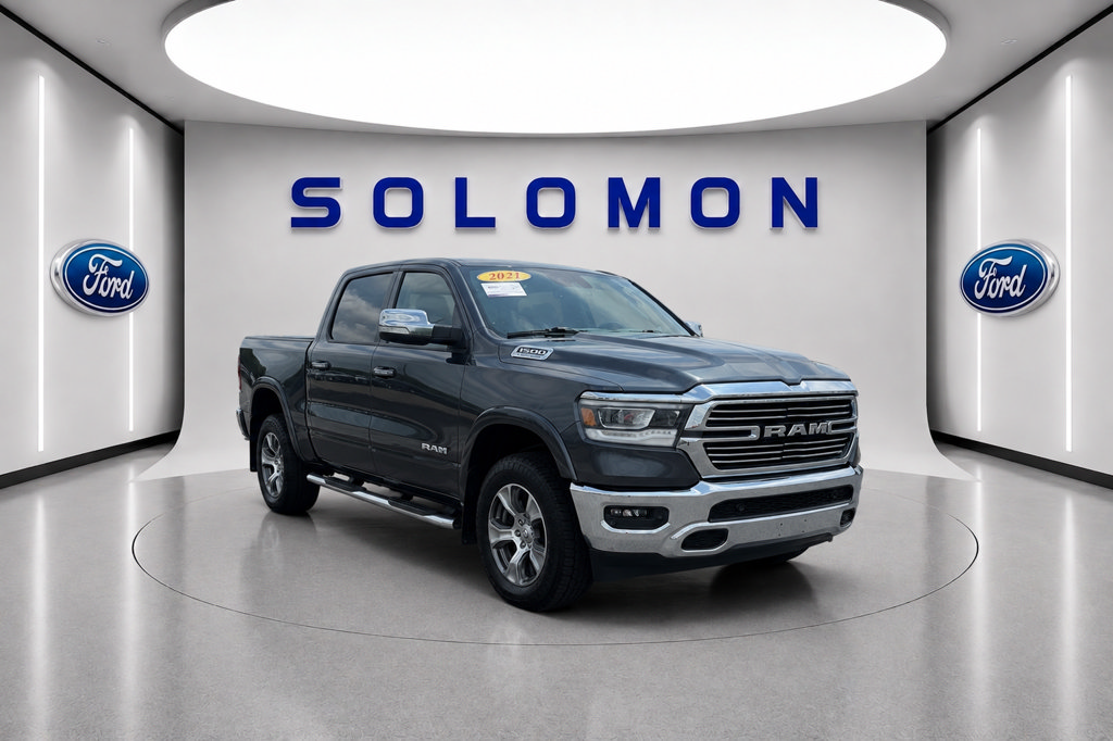Used 2021 RAM 1500 Laramie AWD/4WD image 2