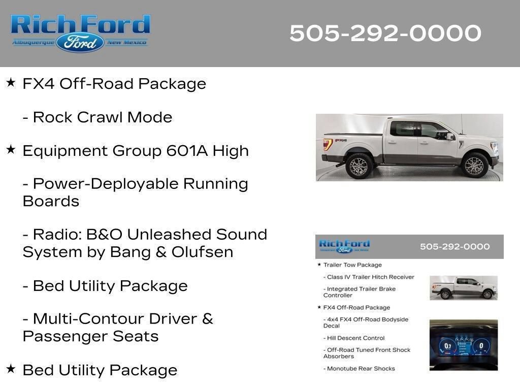 Certified 2023 Ford F150 King Ranch w/ Equipment Group 601A High AWD/4WD image 35