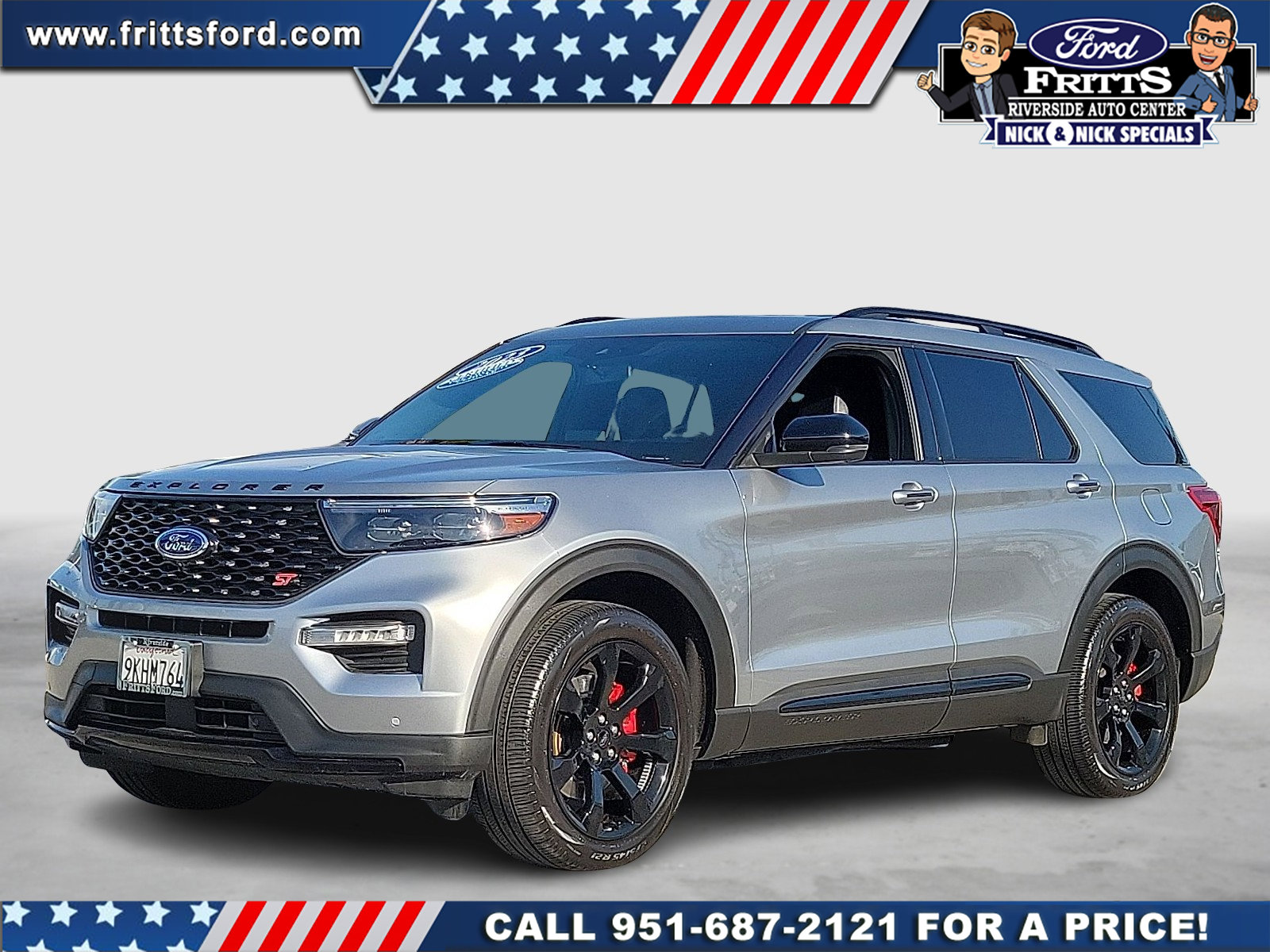 Certified 2023 Ford Explorer ST w/ Equipment Group 401A AWD/4WD image 1