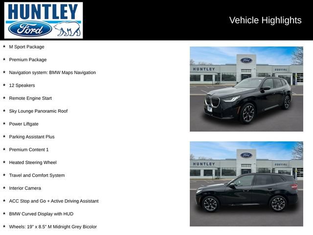 Used 2025 BMW X3 xDrive30i AWD/4WD image 2