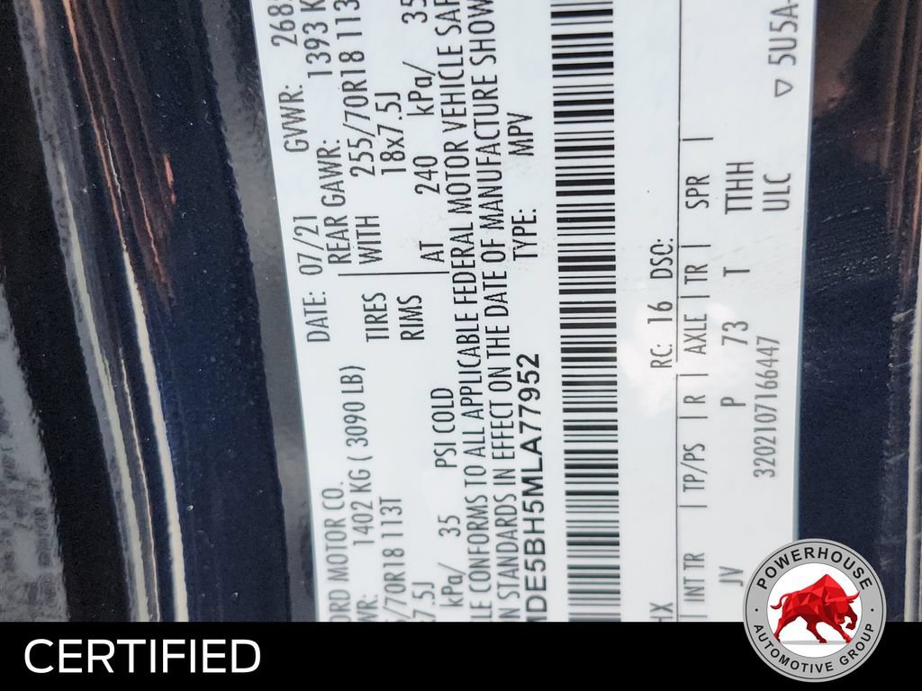 Certified 2021 Ford Bronco Outer Banks AWD/4WD image 37