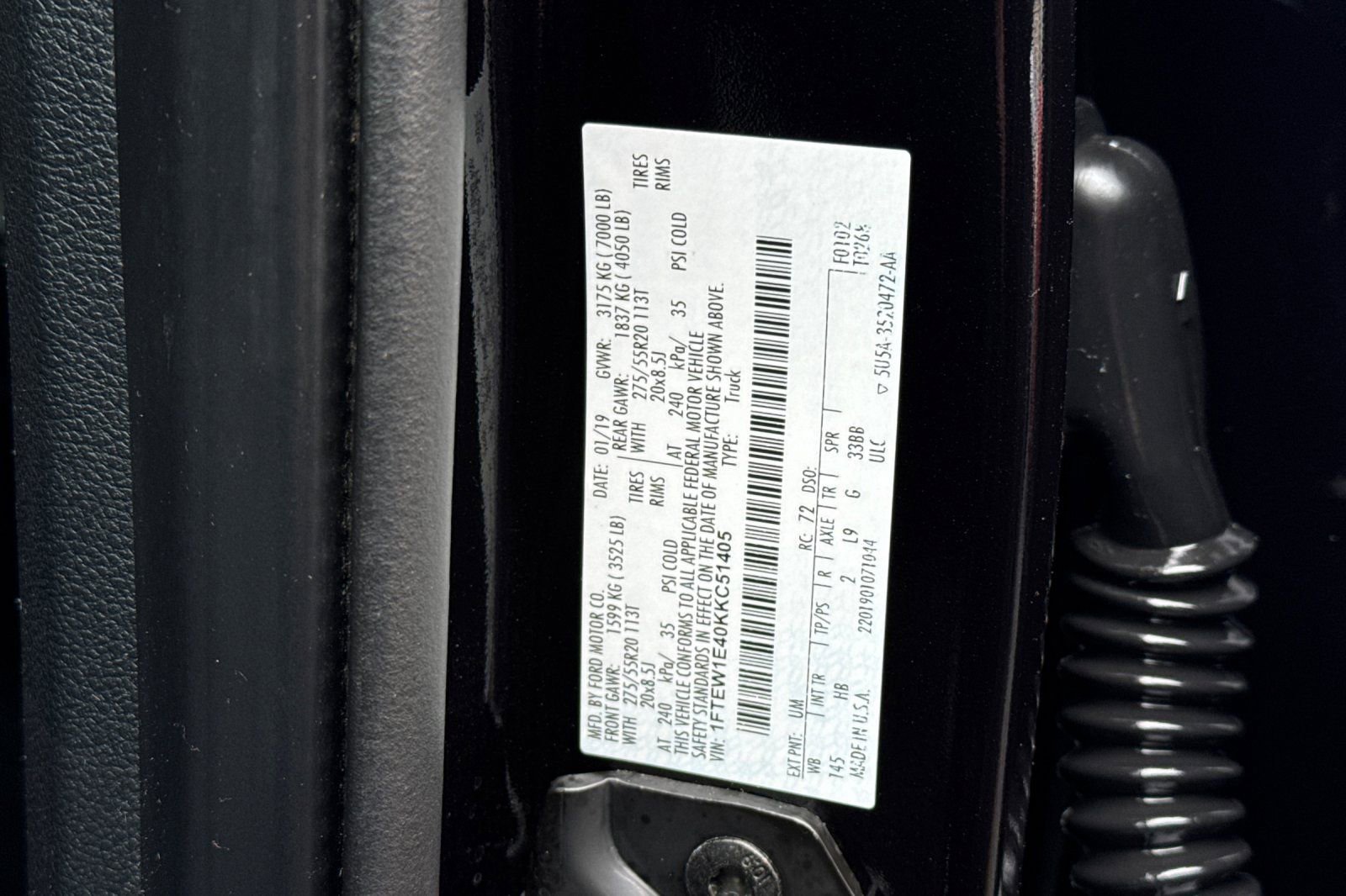Certified 2019 Ford F150 Lariat AWD/4WD image 39