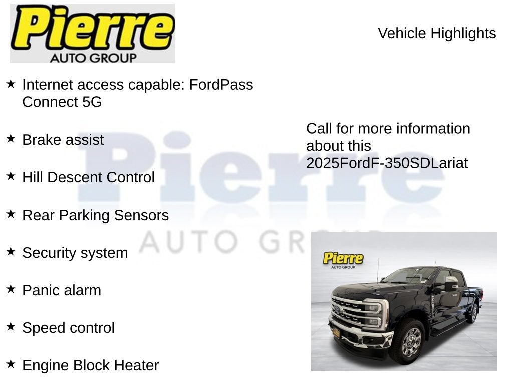 Certified 2025 Ford F350 Lariat w/ Lariat Ultimate Package AWD/4WD image 22