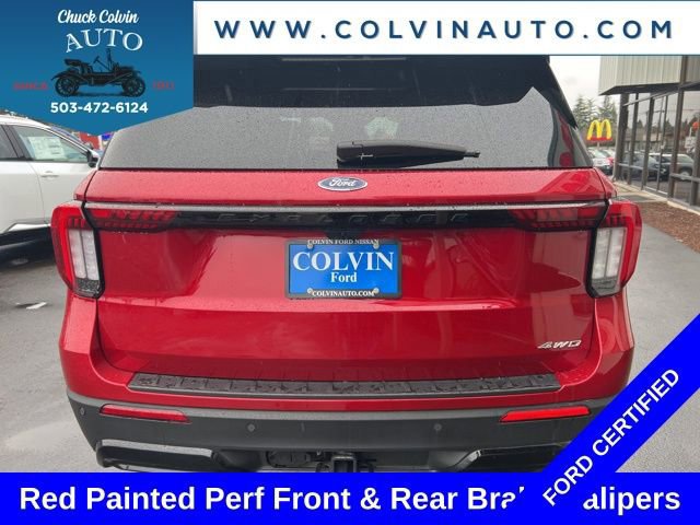 Certified 2025 Ford Explorer ST-Line w/ Premium Package AWD/4WD image 4