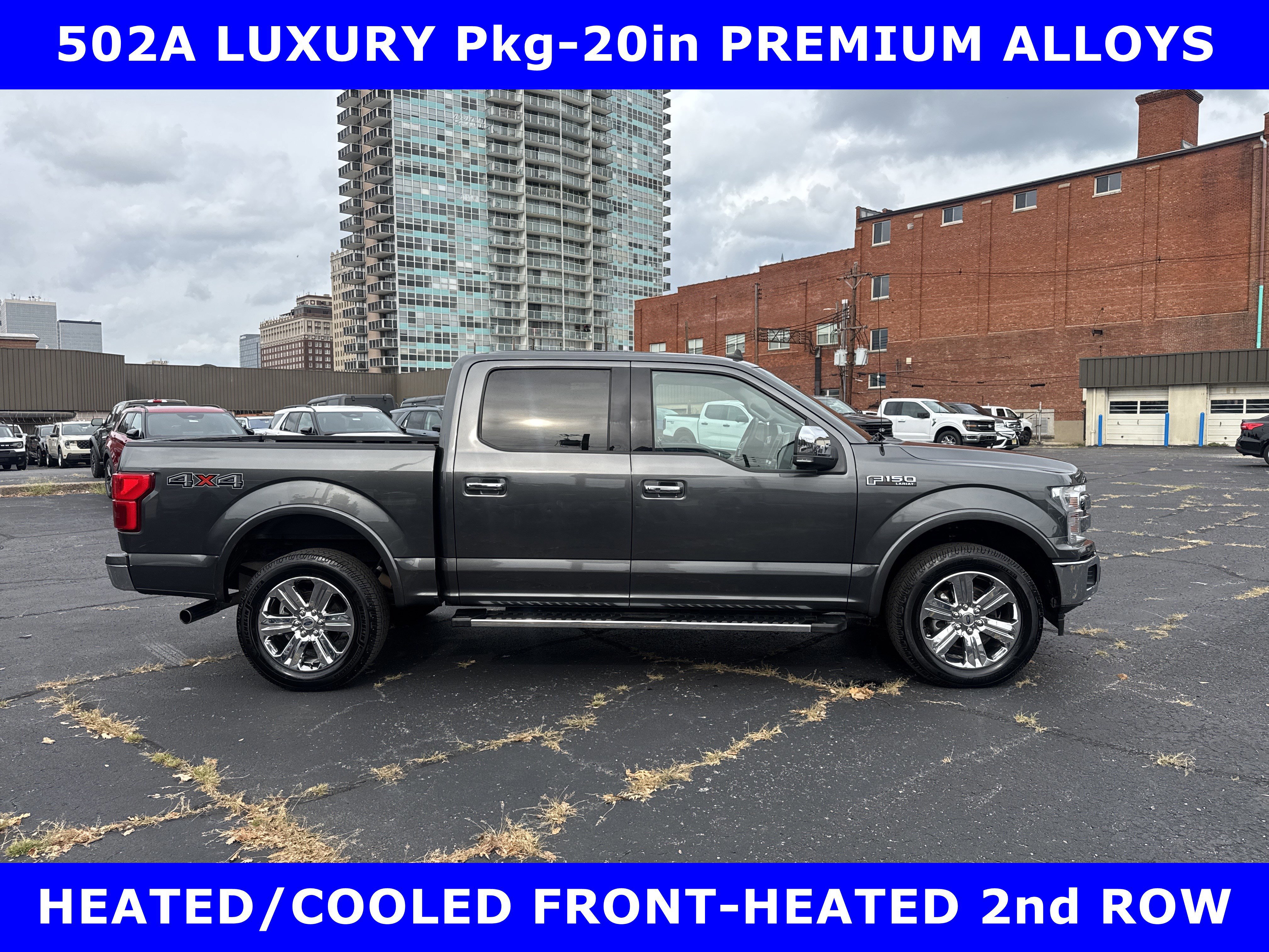 Certified 2020 Ford F150 Lariat w/ Equipment Group 502A Luxury image 4