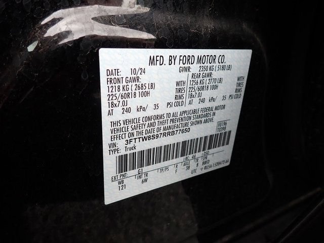 Certified 2024 Ford Maverick Lariat w/ Black Appearance Package AWD/4WD image 14