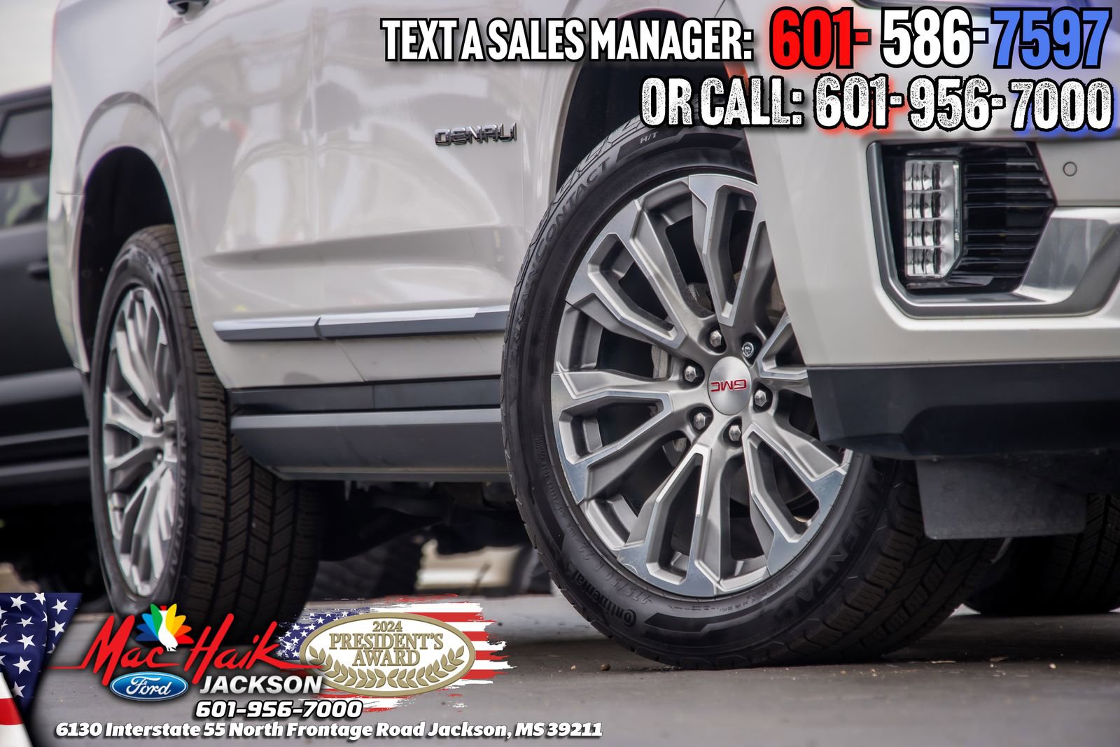 Used 2021 GMC Yukon Denali w/ Denali Premium Package RWD image 2