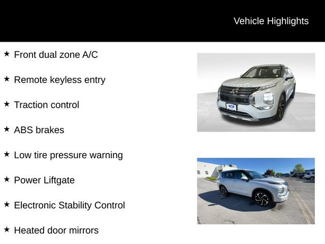 Used 2022 Mitsubishi Outlander SE AWD/4WD image 6